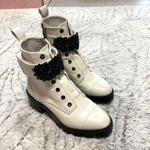 Karl Lagerfeld White Boots /winter Shoes